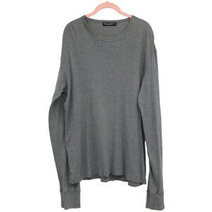 Dolce & Gabbana Grey Round Neck Long Sleeve Lightweight Sweater size 54